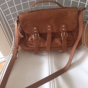 NEW*SUEDE*VANESSA BRUNO*SATCHEL